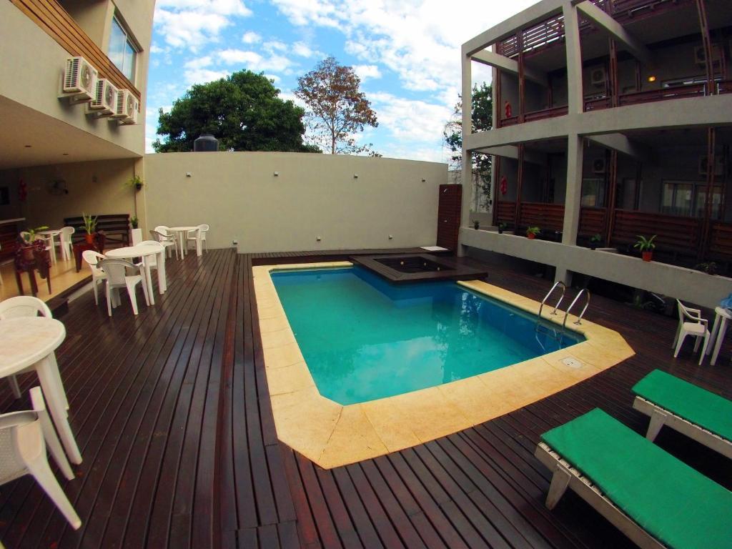 Yreta Apart Hotel Porto Iguaçu Quarto foto